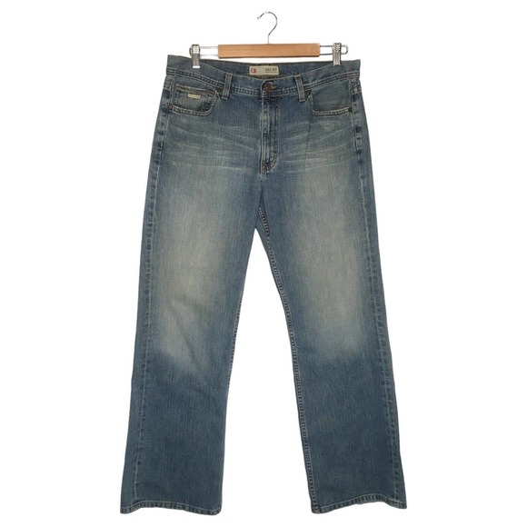 BKE Tyler Other - BKE Buckle Jeans Mens 34 Regular Tyler Straight Leg Light Wash Denim Jeans